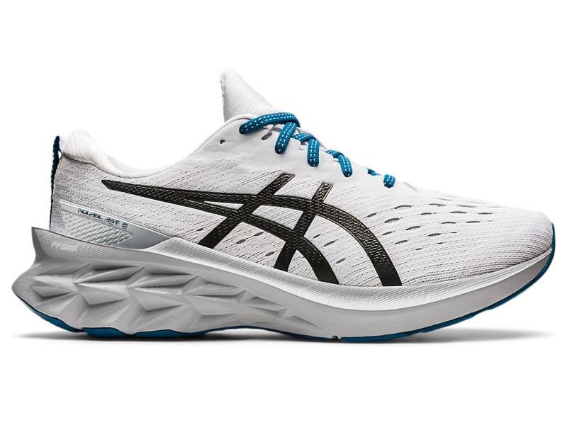 Pánské Běžecké Boty Asics NOVABLAST 2 Bílé 47591DPUO